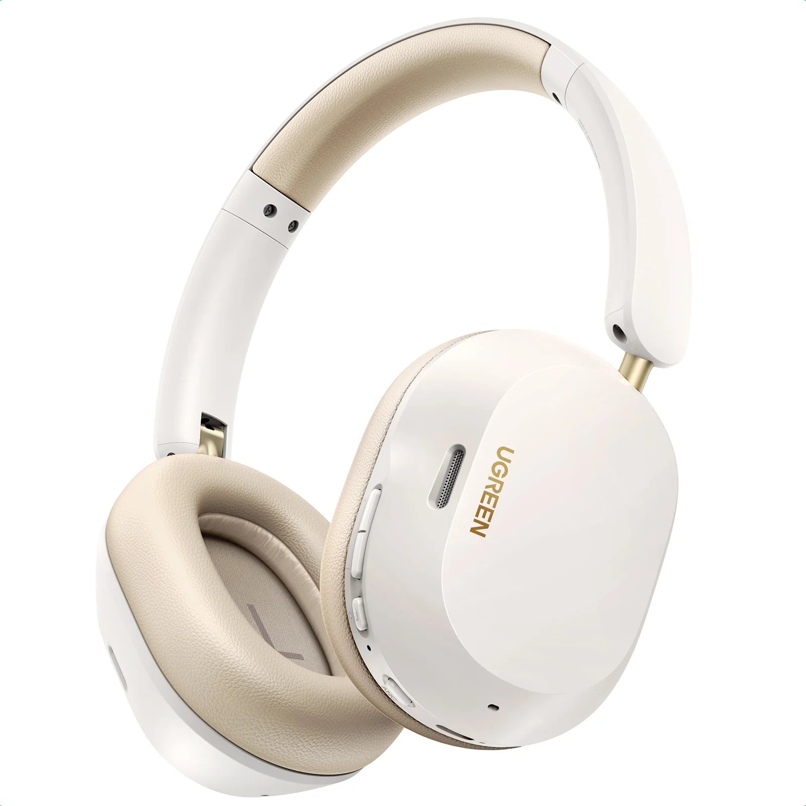 UGREEN HITUNE MAX 5C HYBRID ACTIVE NOISE CANCELLING HEADPHONE WHITE 35758 thumbnail 2