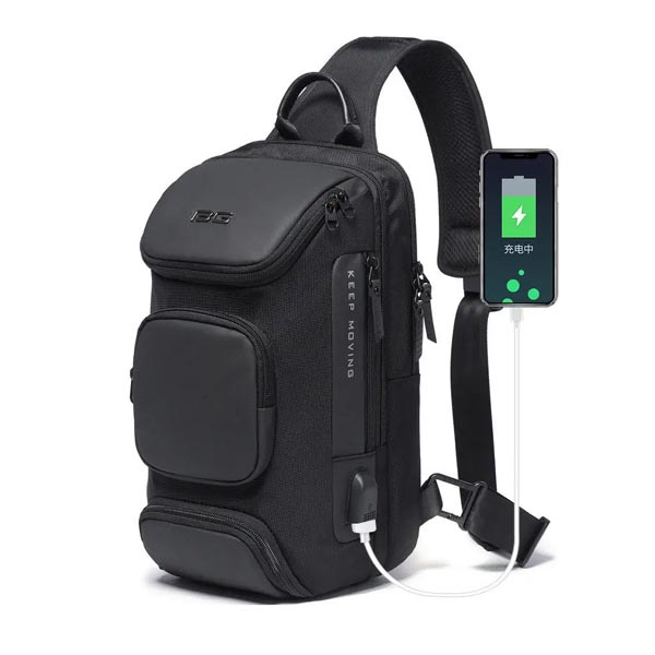 BANGE BACKPACK BLACK BG-7086 thumbnail 2