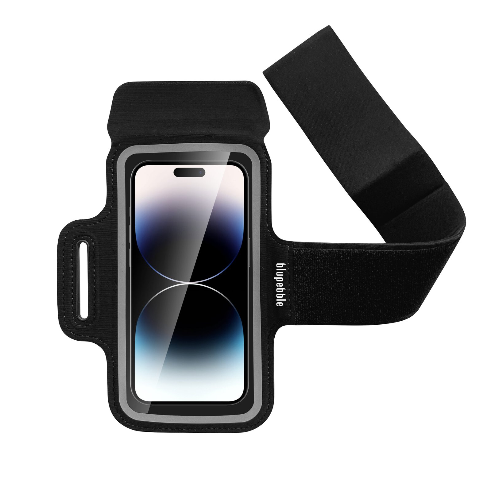 BLUPEBBLE ACTIVE SPORT ARMBAND BLACK BP-ACTIVE72-BK thumbnail 2
