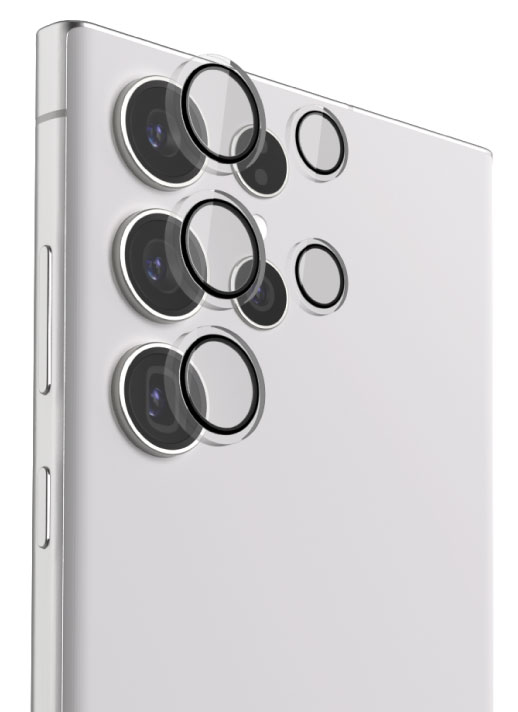 BLUPEBBLE SAMSUNG GALAXY S25 ULTRA GRAPHENE CAMERA GLASS LENS CLEAR BP-CAMERALENSS25ULT-CL thumbnail 2