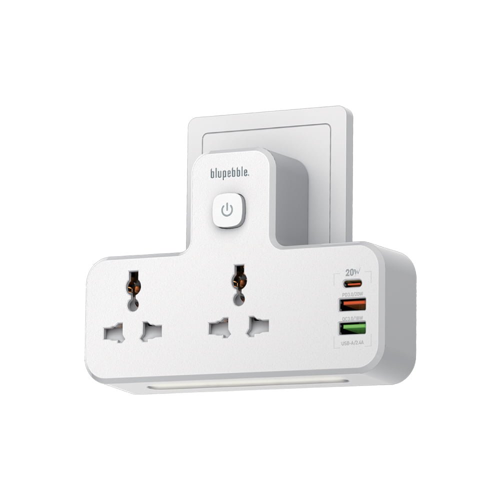 BLUPEBBLE SURGE PROTECTION WALL ADAPTER BP-WA190J2P-WH thumbnail 2