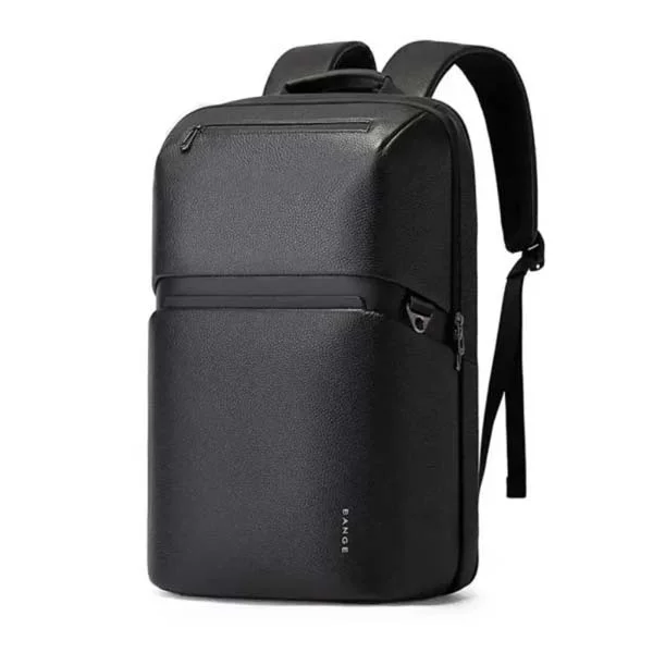 BANGE GENUINE LEATHER BACKPACK BLACK BG-6625 thumbnail 2