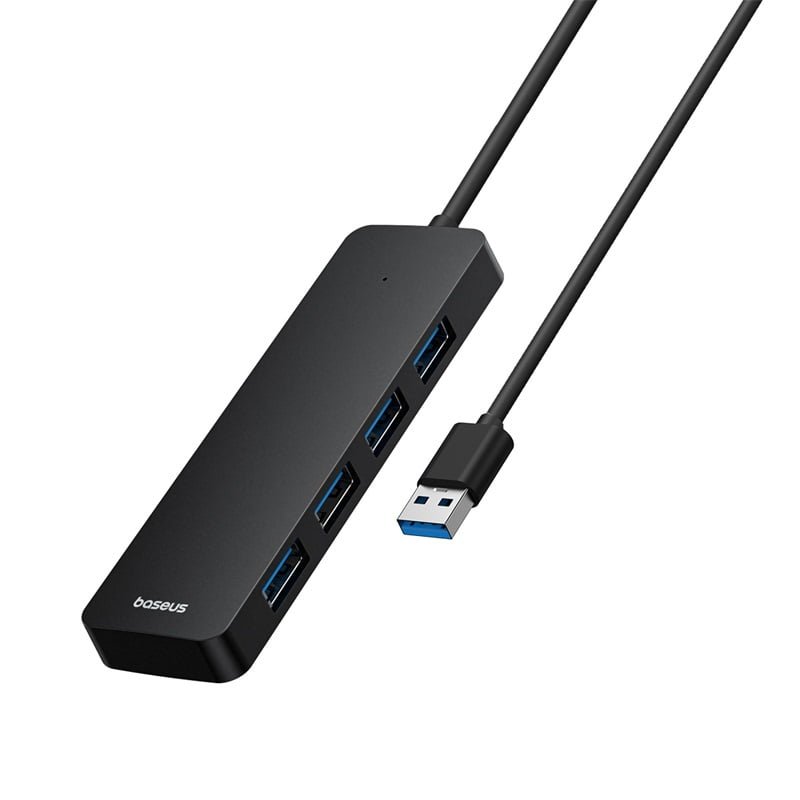 BASEUS 4-PORT EXPANSION HUB LITE BS-OH080 CLUSTER BLACK thumbnail 2