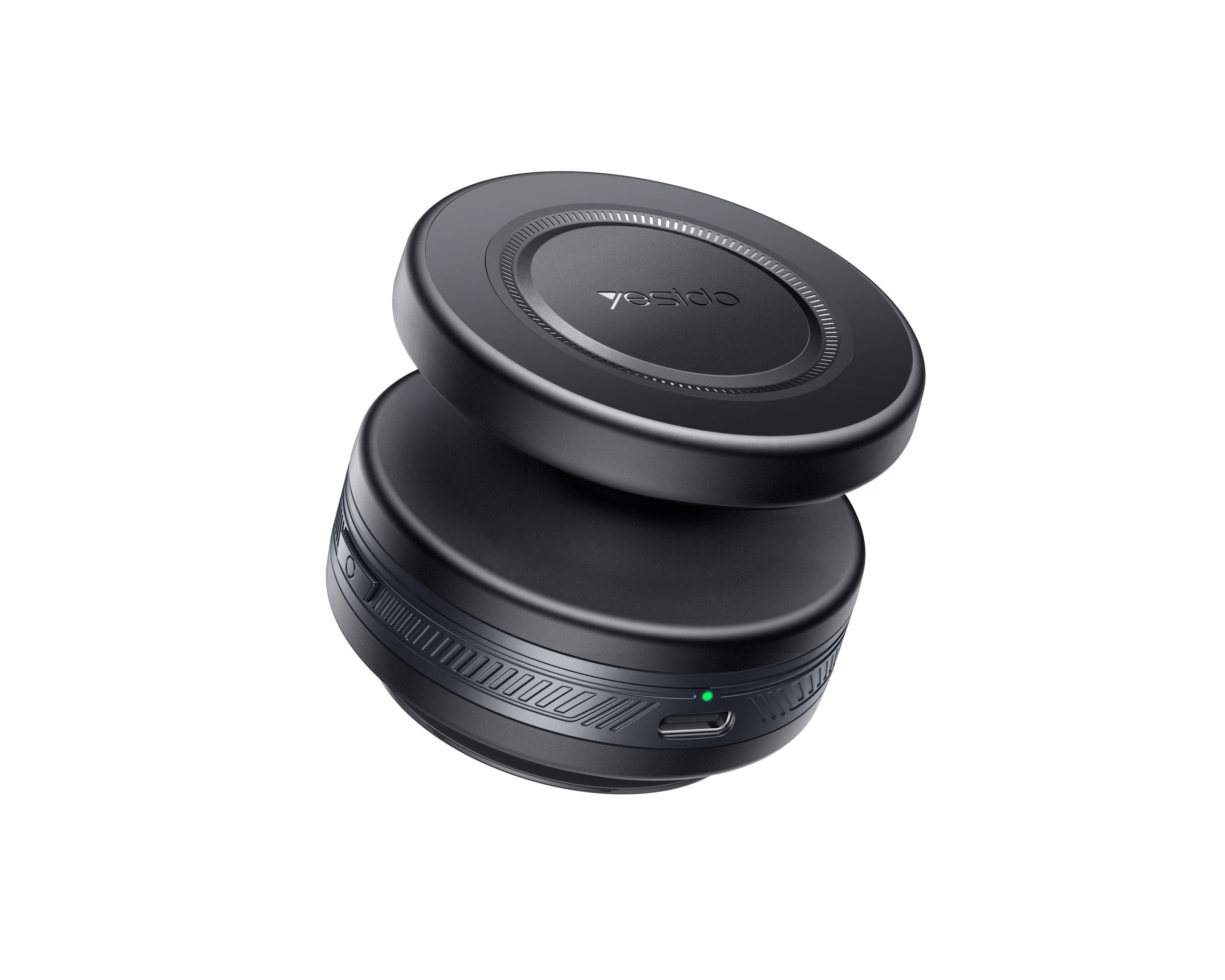 YESIDO ELECTRIC VACUUM CUP MAGSAFE HOLDER WITH BALL HEAD BLACK C224 thumbnail 2