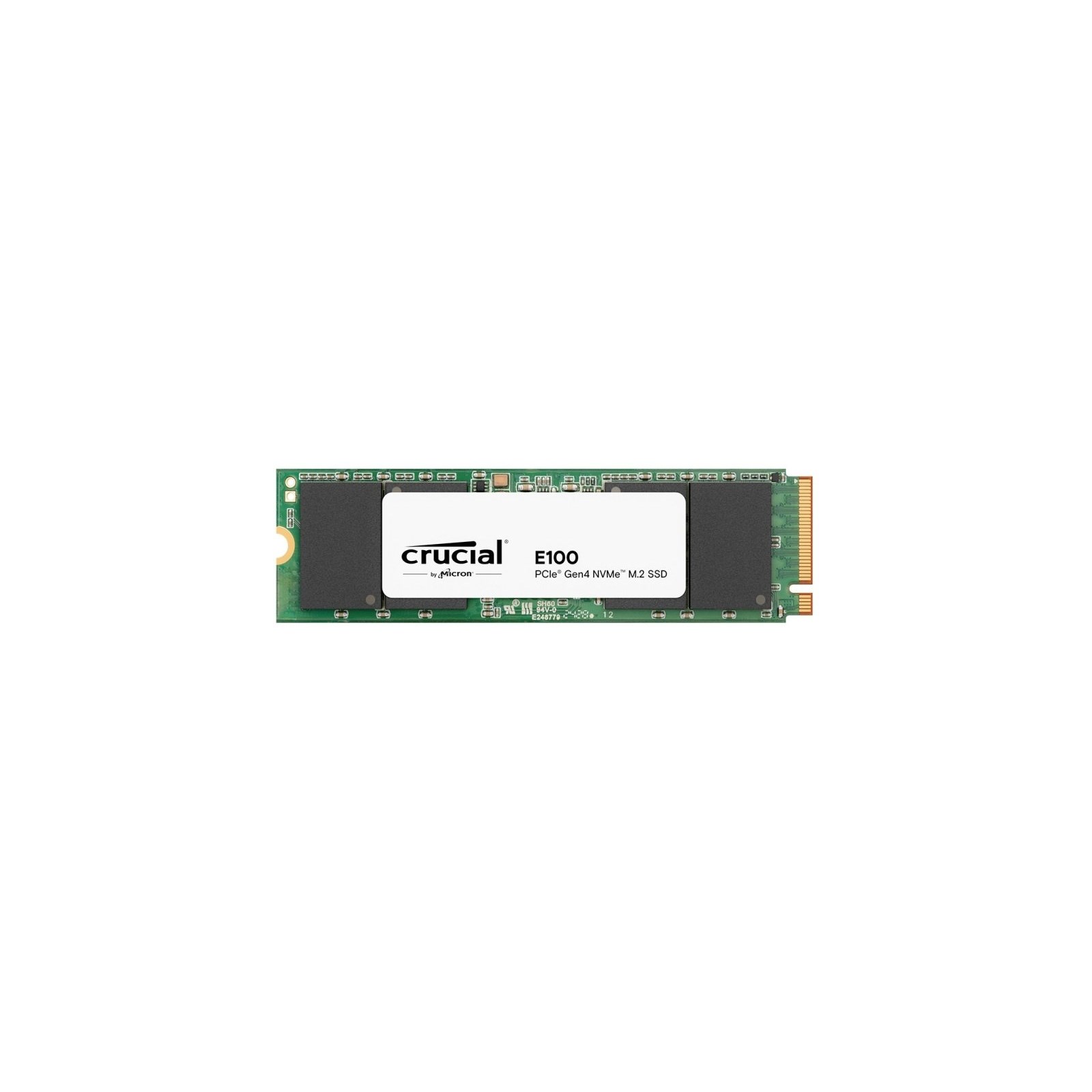 CRUCIAL E100 480GB NVME M.2 GEN4 INTERNAL 2280 SSD CT480E100SSD8 thumbnail 2