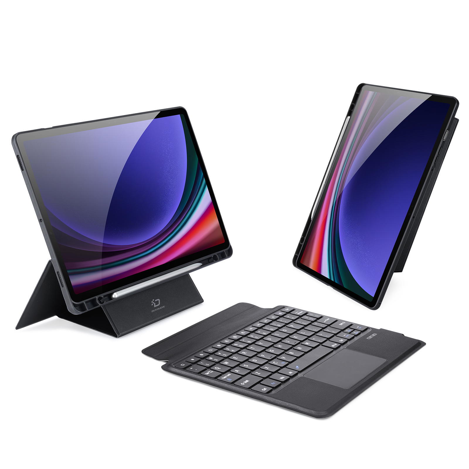 DUXDUCIS SAMSUNG TAB S9 FOLIO KEYBOARD BLACK DK-ALBYBG-007-CP thumbnail 2