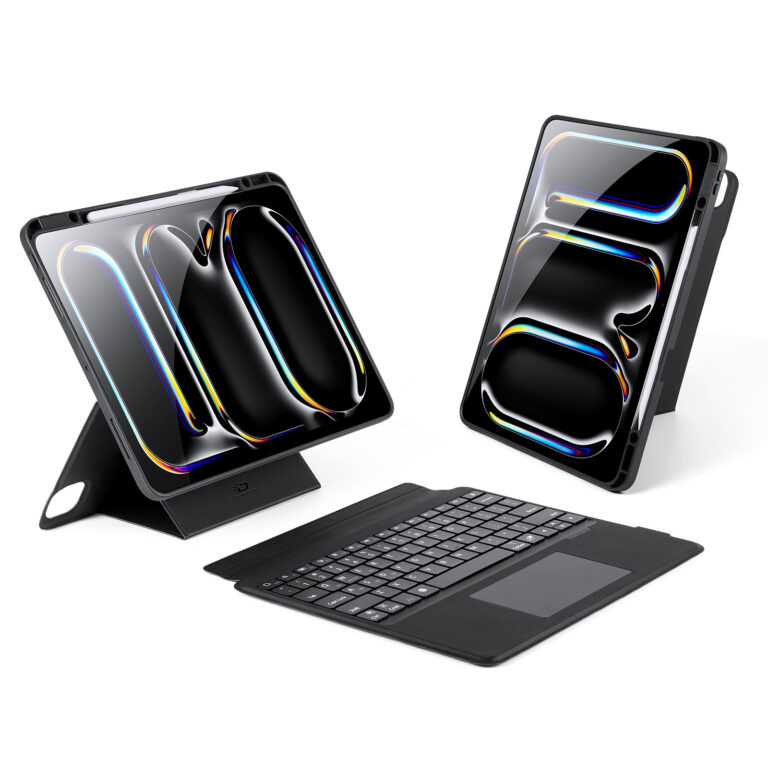 DUXDUCIS IPAD PRO 13 INCH MAGNETIC FOLIO KEYBOARD BLACK ALBYBG-006 thumbnail 2