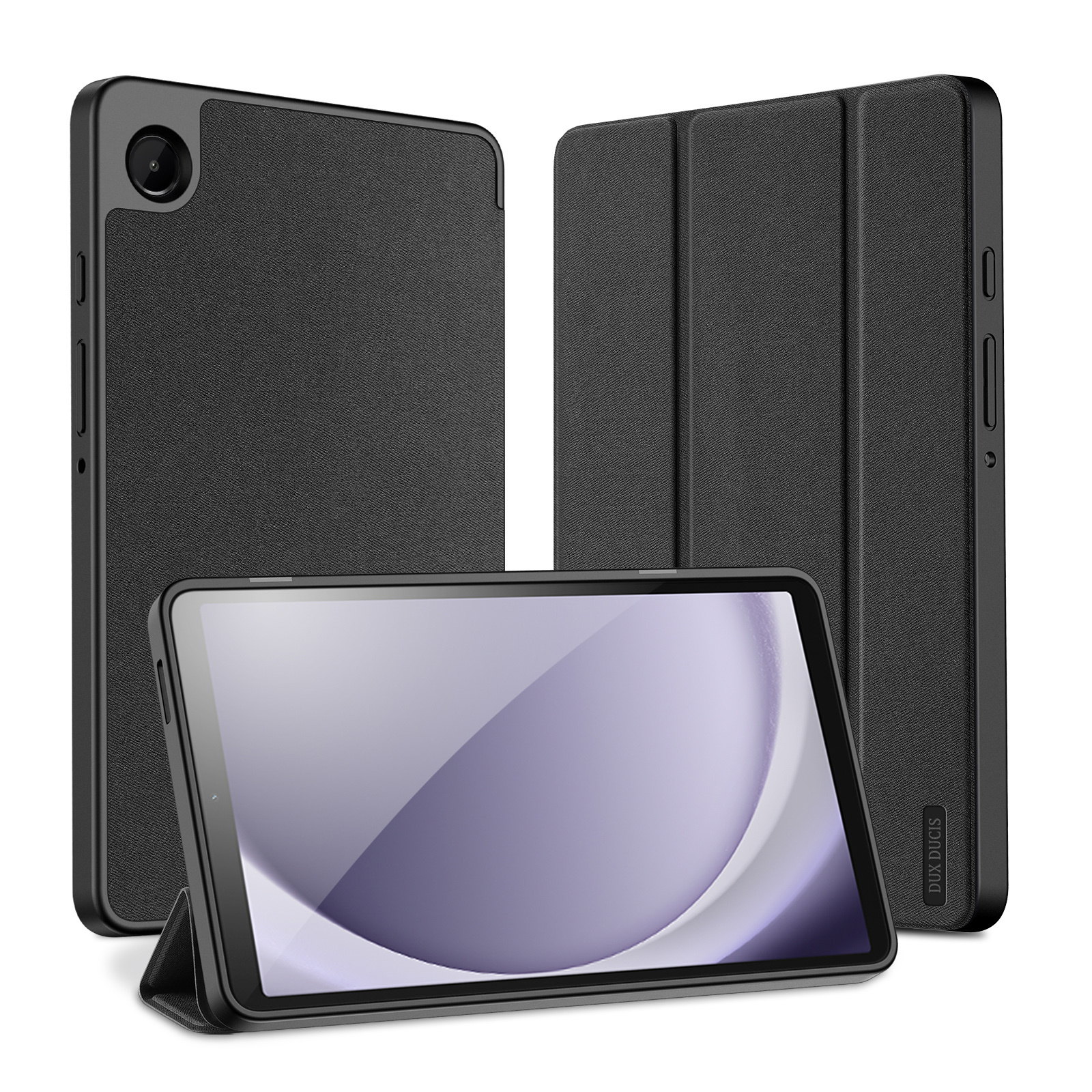 DUXDUCIS SAMSUNG TAB A9 DOMO SERIES CASE BLACK DOMO410 thumbnail 2