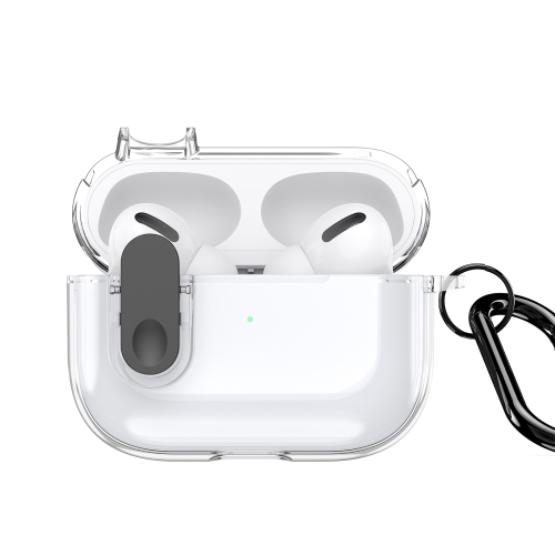 DUXDUCIS AIRPODS PRO 2 PECL SERIES CASE CLEAR BLACK PECL0036 thumbnail 2