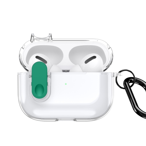 DUXDUCIS AIRPODS PRO 2 PECL SERIES CASE CLEAR GREEN PECL0040 thumbnail 2