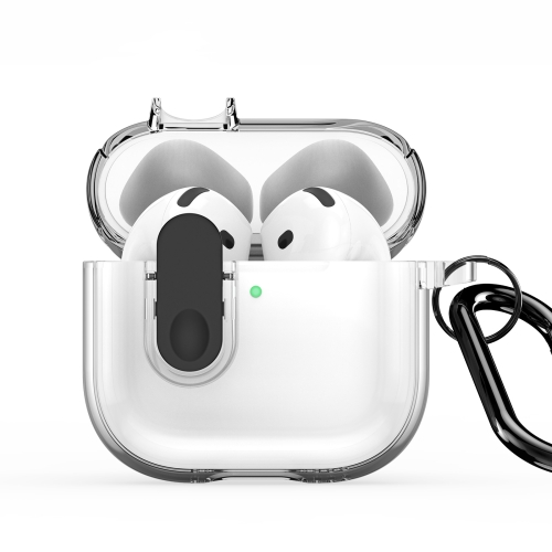 DUXDUCIS AIRPODS 4 PECL SERIES CASE CLEAR BLACK PECL0046 thumbnail 2