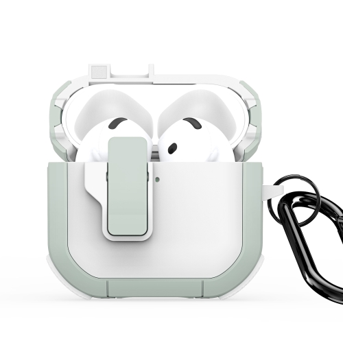 DUXDUCIS AIRPODS 4 PECP SERIES CASE WHITE GREEN PECP0003 thumbnail 2