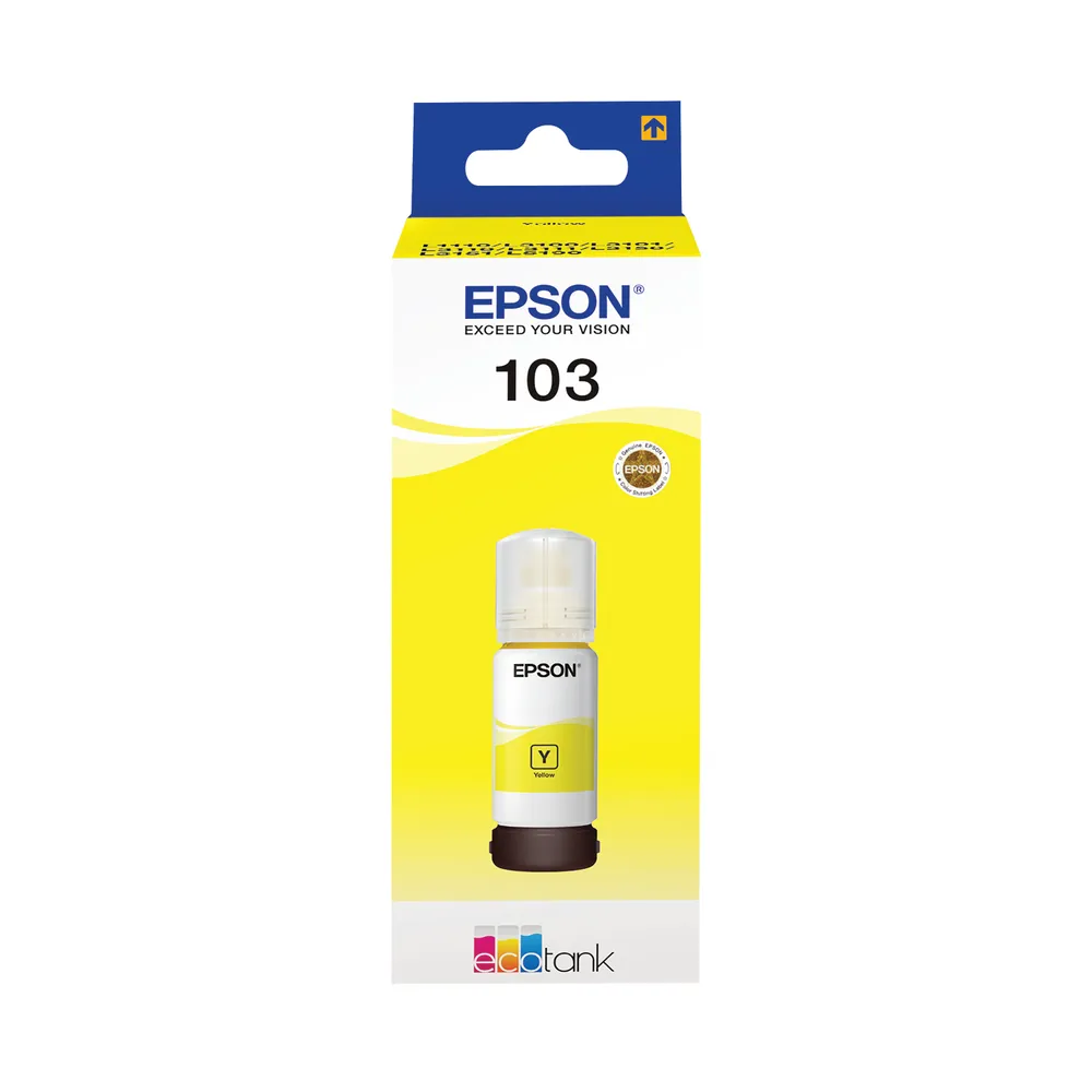 EPSON 103 ECOTANK CARTRIDGE YELLOW thumbnail 2