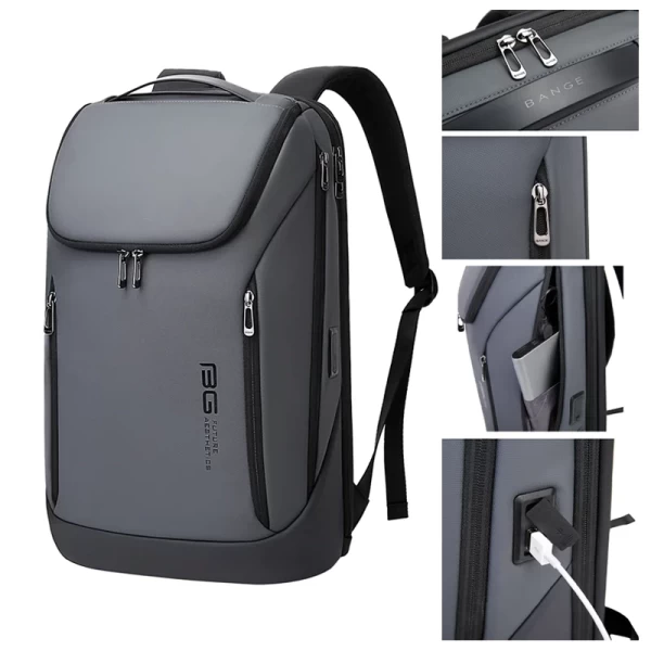 BANGE BACKPACK GRAY BG-2517 thumbnail 2