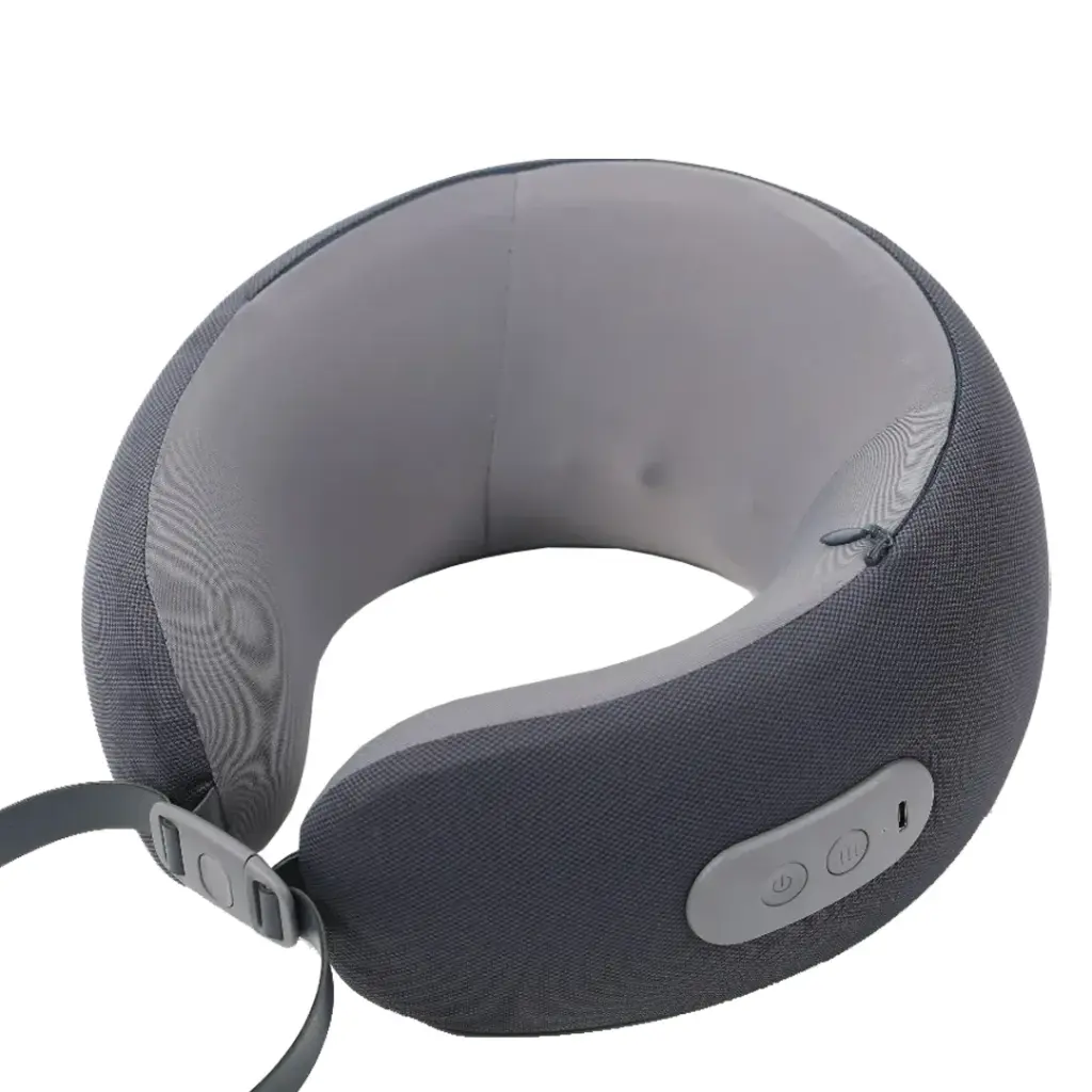 GREEN LION ERGONOMIC PILLOW WITH NECK MASSAGER FUNCTION GRAY GN29ERNECKGY thumbnail 2