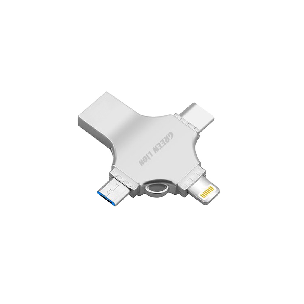 GREEN LION 4 IN 1 USB FLASH DRIVE 512GB GN4IN1USB512SL thumbnail 2