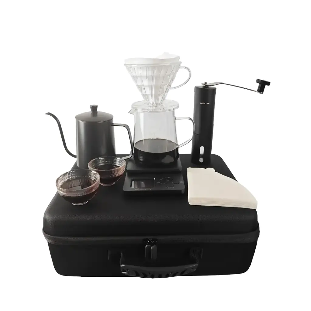 GREEN LION G50 PLUS COFFEE MAKER SET BLACK GN50PLSCFSBK thumbnail 2