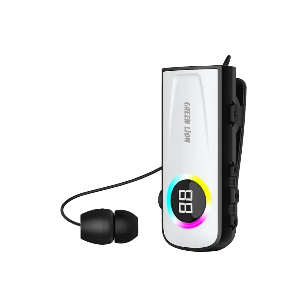 GREEN LION COMMUNICATE MONO BLUETOOTH HEADSET WHITE GNCOMONOBTWH thumbnail 2