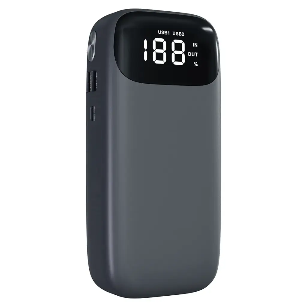 GREEN LION FLEX POWER JUMPER AND POWER BANK 10000MAH GRAY GNFLXJUMP10GY thumbnail 2