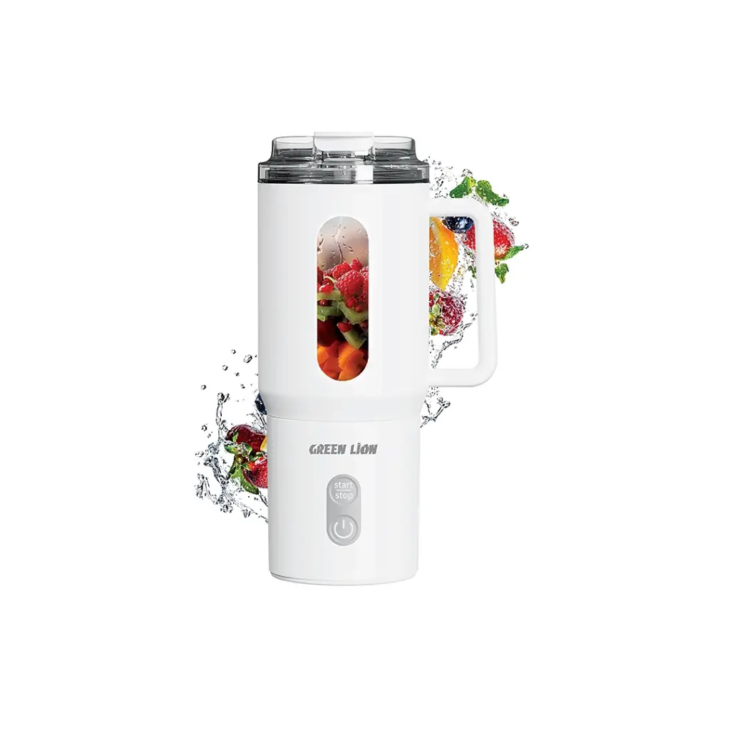 GREEN LION MUG BLEND PORTABLE JUICER 500ML WHITE GNMGBL500WH thumbnail 2