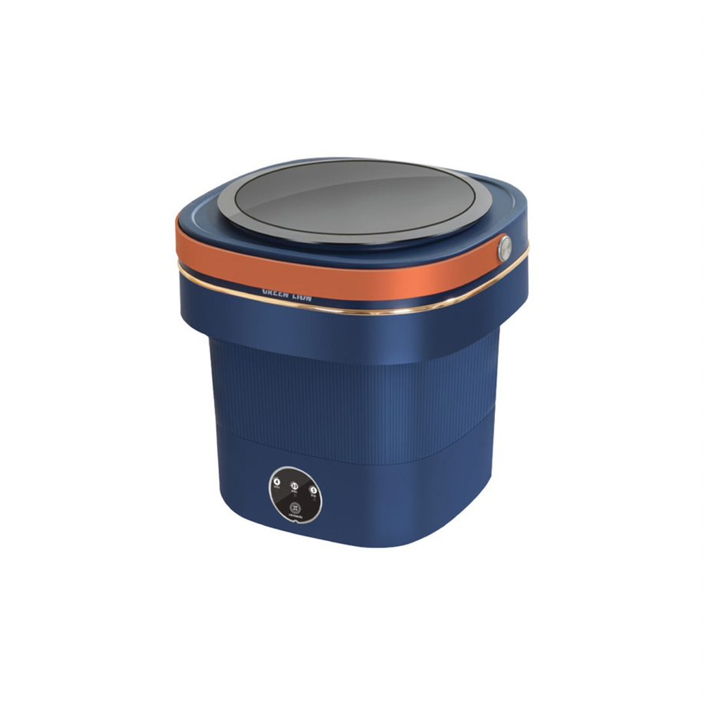 GREEN LION FOLDABLE MINI WASHING MACHINE 9L 60W BLUE GNMINIWM9LBL thumbnail 2