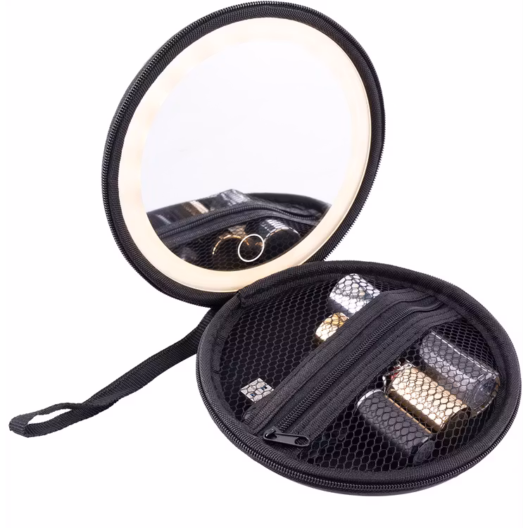 GREEN LION MINI MAKEUP POUCH BLACK GNMNMKPCHBK thumbnail 2