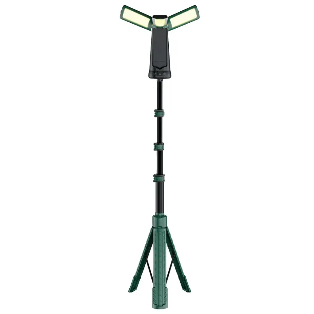 GREEN LION EXPLORER TRIPOD CAMPING LIGHT 4500 LUMENS GREEN GNTCLEX4LMGN thumbnail 2