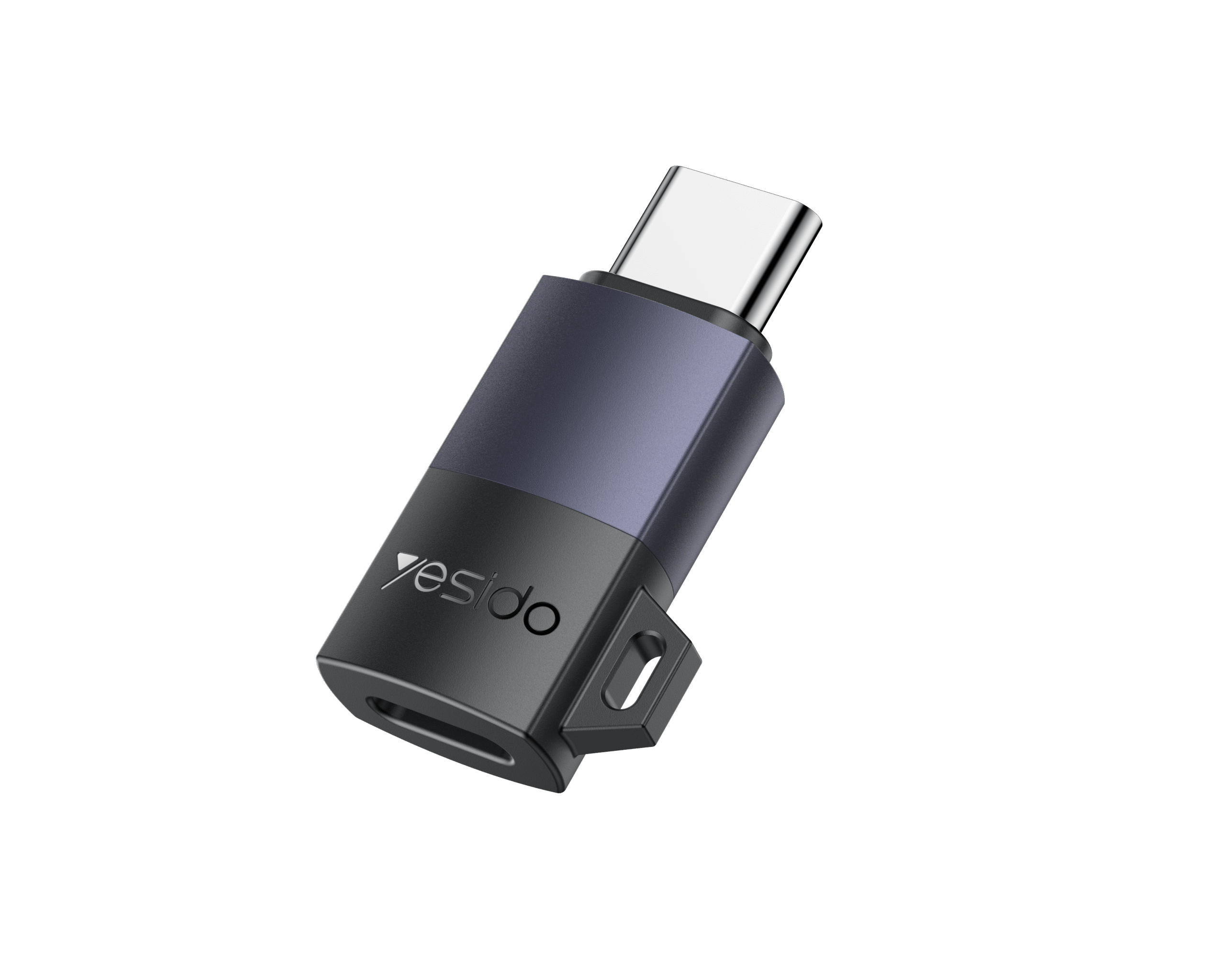 YESIDO USB C OTG ADAPTER BLACK GS28 thumbnail 2