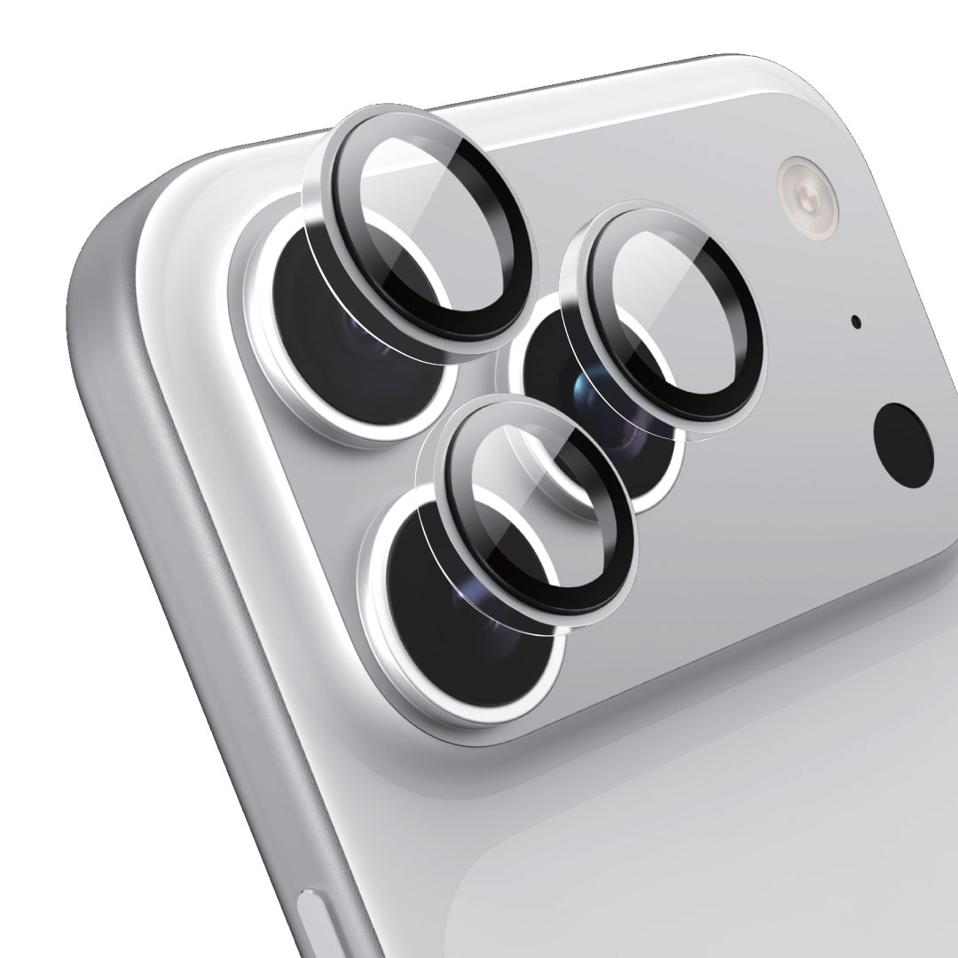 Blupebble Graphene Camera Glass Lens For iPhone 17Pro & iPhone 17Pro Max -Clear BP-LENS17P&PM-CL thumbnail 2