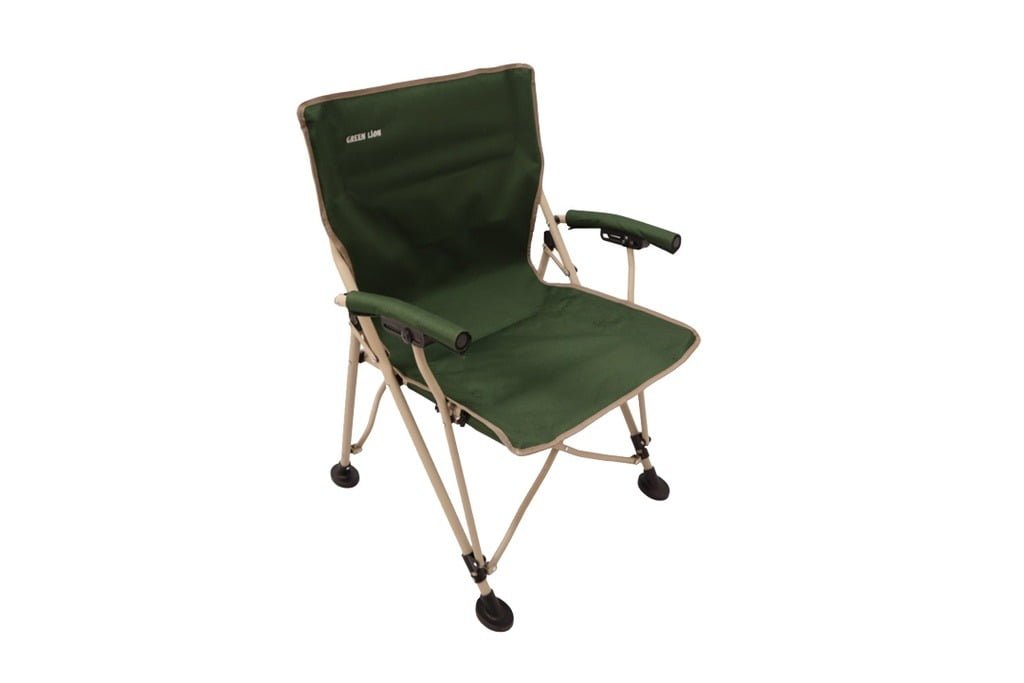 GREEN LION OUTDOOR CAMPING CHAIR WITH CARRYING BAG DARK GREEN GNOCMPCHRDGN thumbnail 2
