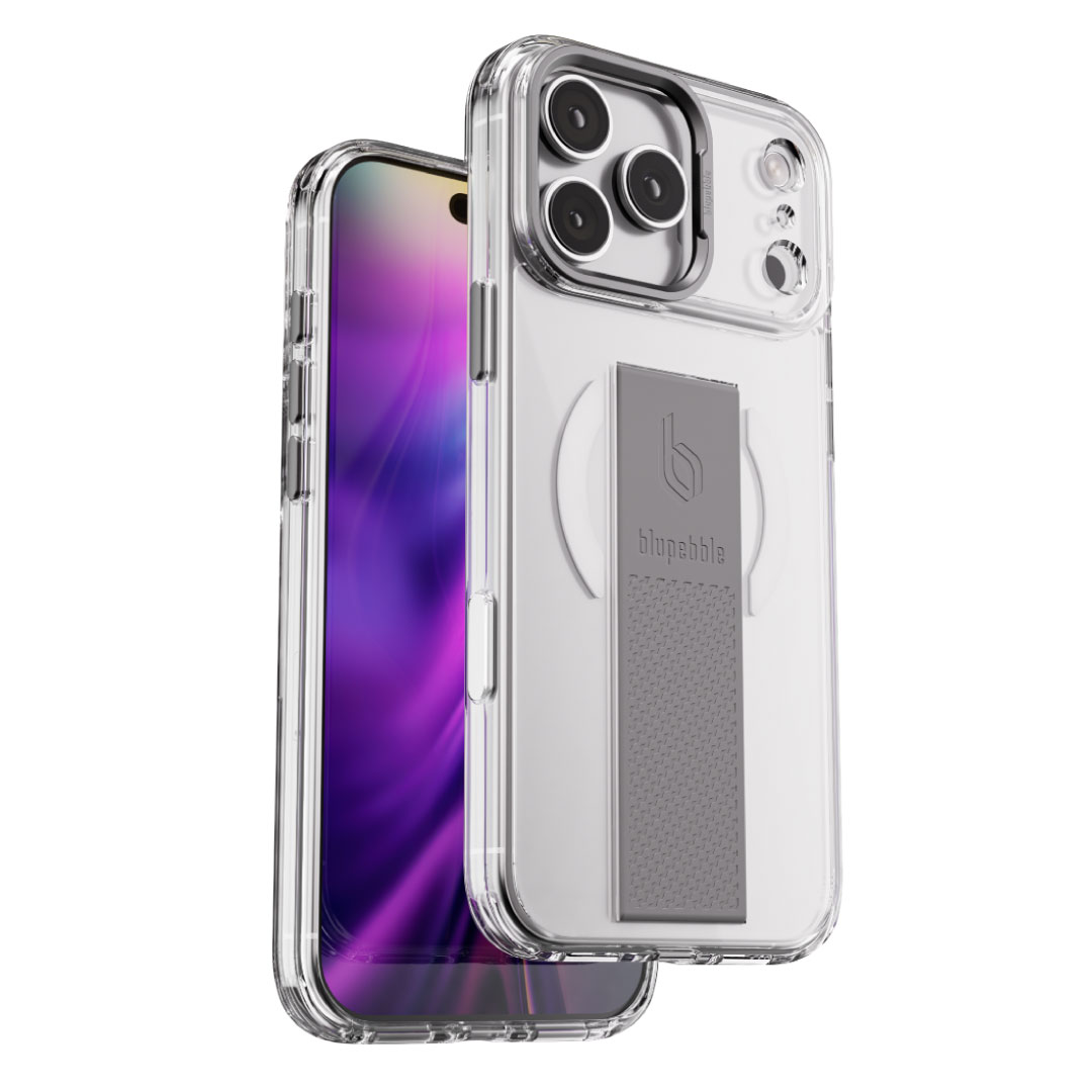 Blupebble GripFlex Case With MagSafe For iPhone 17 Pro Max Gray BP-IPGFLX17MAX-GY thumbnail 2
