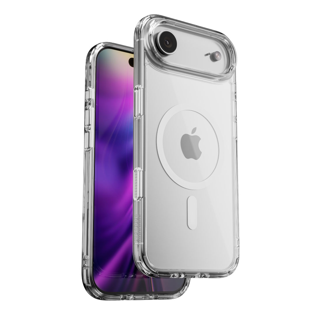 Blupebble Hybrid Mag Case with MagSafe for iPhone 17 Air - Clear thumbnail 2