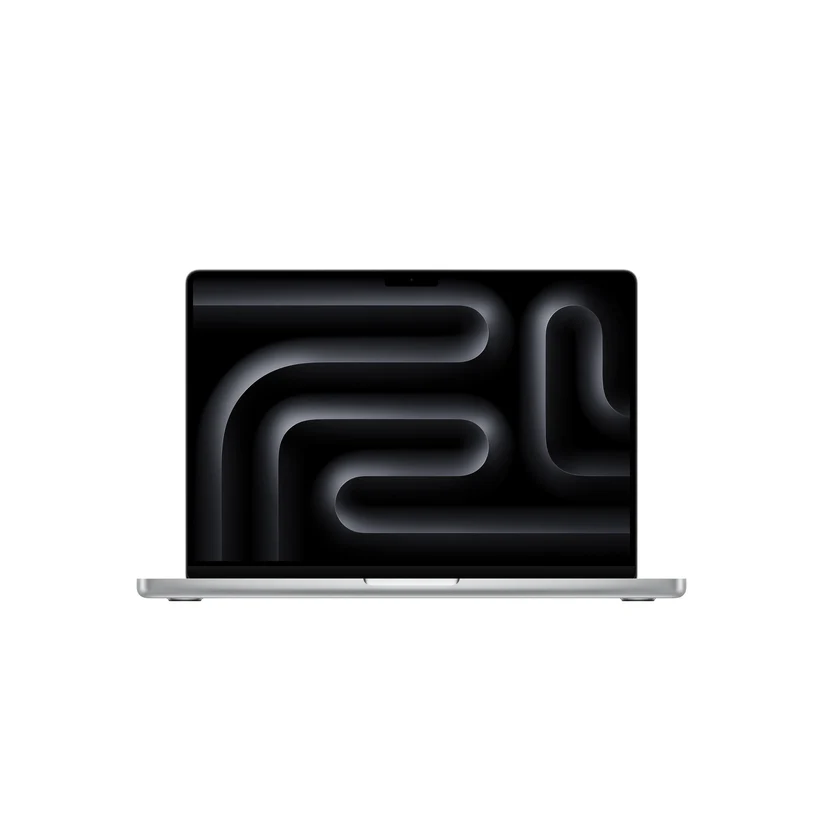 APPLE MACBOOK PRO 14 INCH M5 CHIP WITH 10 CORE CPU 10 CORE GPU 16GB 1TB ENGLISH SILVER MDE54 thumbnail 2