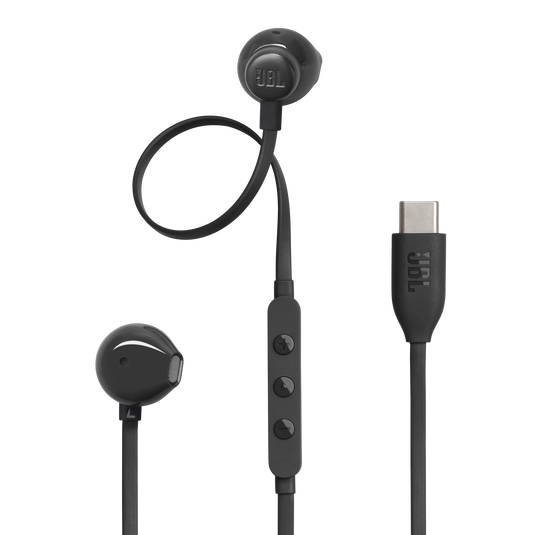 JBL TUNE 305C USB-C WIRED EARBUDS BLACK thumbnail 2