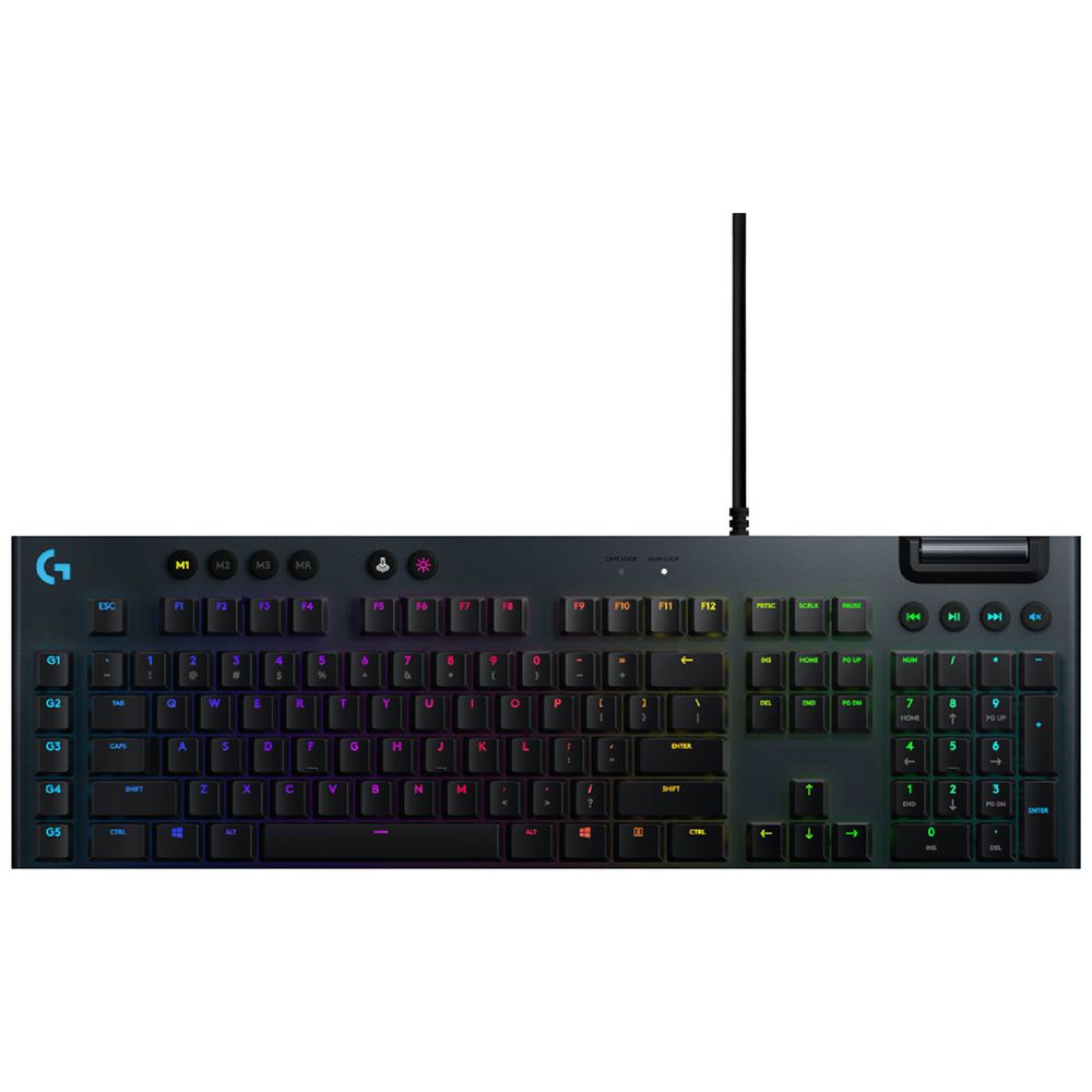 LOGITECH RGB CLICKY SWITCH MECH GAMING KEYBOARD G815 thumbnail 2