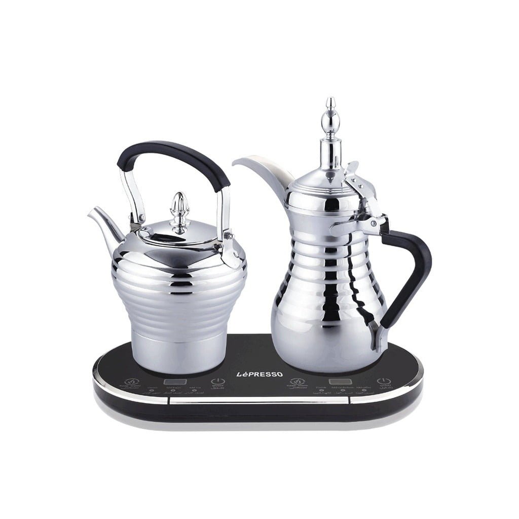 LEPRESSO ARABIC COFFEE AND TEA DALLAH PROGRAMMED OPTIMAL BREWING 1600W thumbnail 2