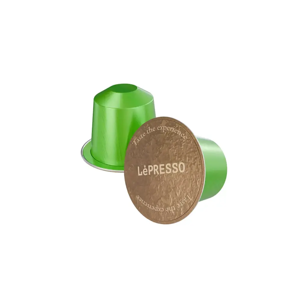 LEPRESSO BRAZIL GOLD EXQUISITE SINGLE-ORIGIN MEDIUM ROAST CAPSULES GREEN LPCFFM0040-BR thumbnail 2