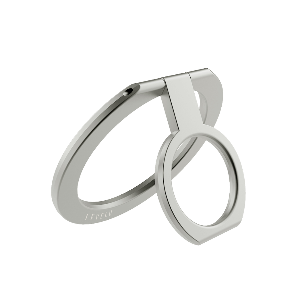 LEVELO LUCCA MAGSAFE PHONE HOLDER STAND NATURAL TITANIUM LVLLPRHNTT thumbnail 2