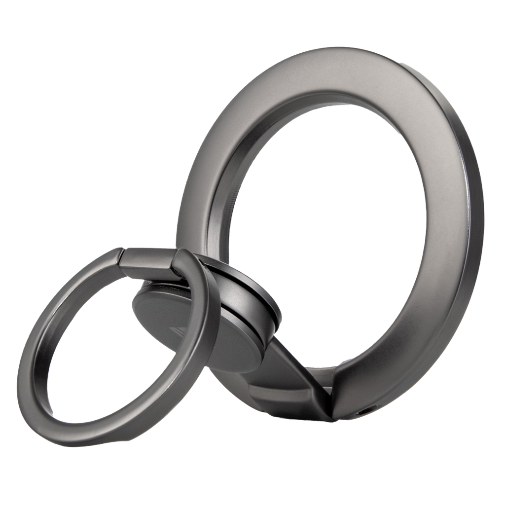 LEVELO SPINGRIP MAGNETIC PHONE GRIP AND SPINNER BLACK LVL-SPINGRIP-BK thumbnail 2