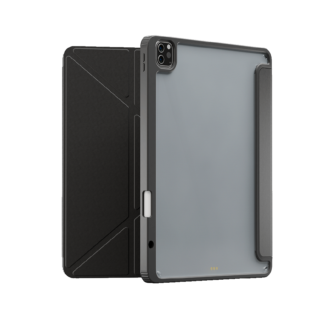 LEVELO CONVER IPAD PRO 12.9 INCH HYBRID LEATHER MAGNETIC CASE BLACK thumbnail 2