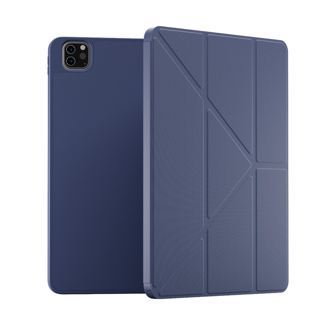 LEVELO ELEGANTE IPAD PRO 12.9 HYBRID LEATHER MAGNETIC CASE BLUE LVLELGP12BU thumbnail 2