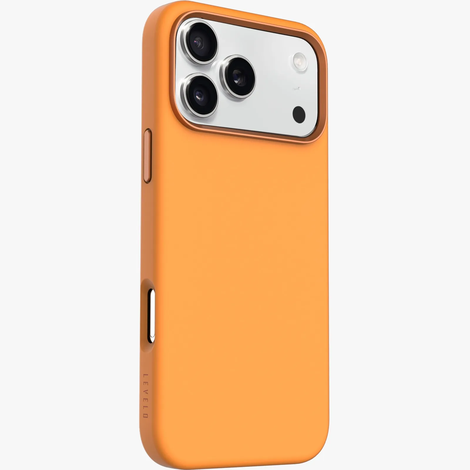 LEVELO IRIS IPHONE 17 PRO MAGSAFE LIQUID SILICONE CASE ORANGE LVLIRISM17ORG thumbnail 2