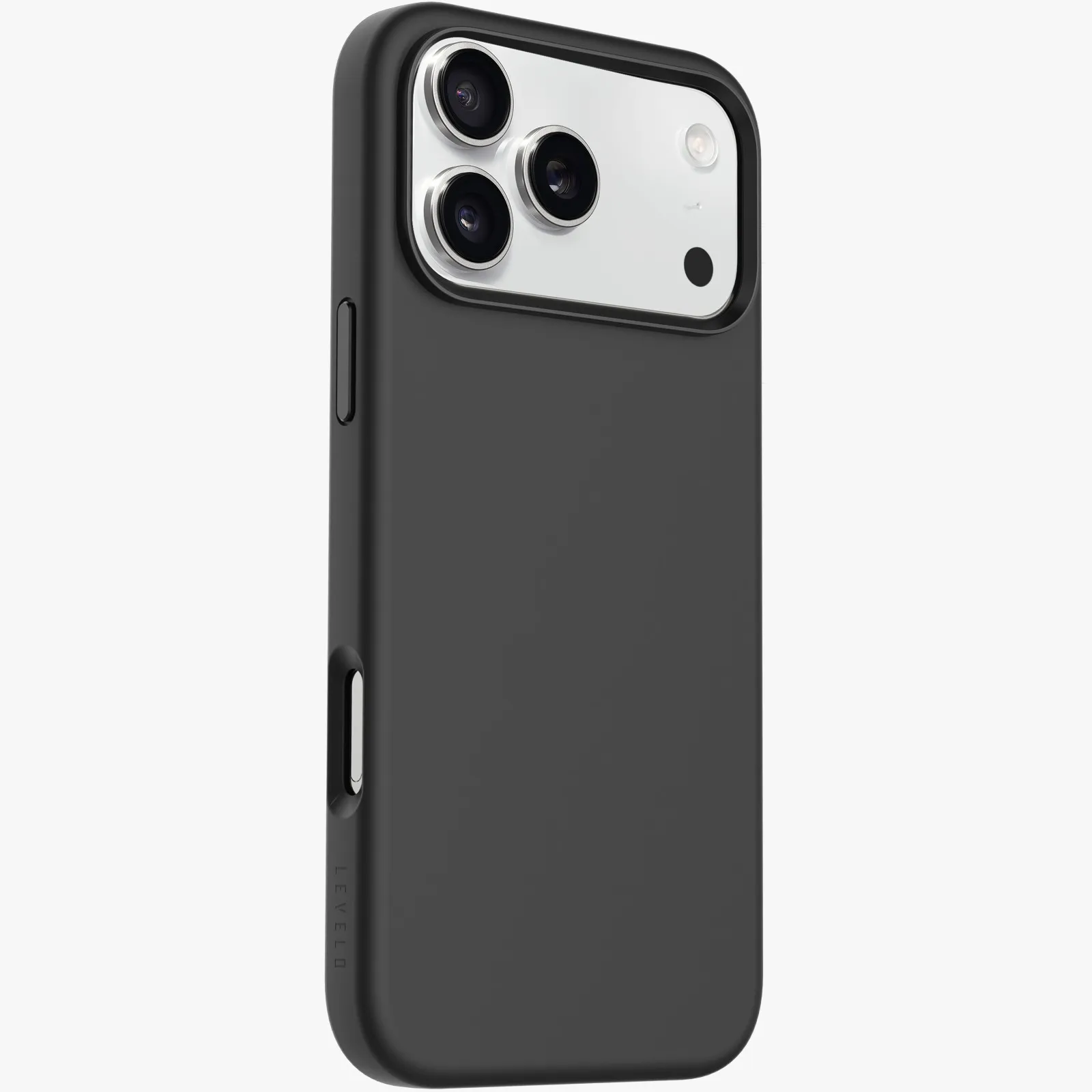 LEVELO IRIS IPHONE 17 PRO MAGSAFE LIQUID SILICONE CASE BLACK LVLIRISM17PBK thumbnail 2