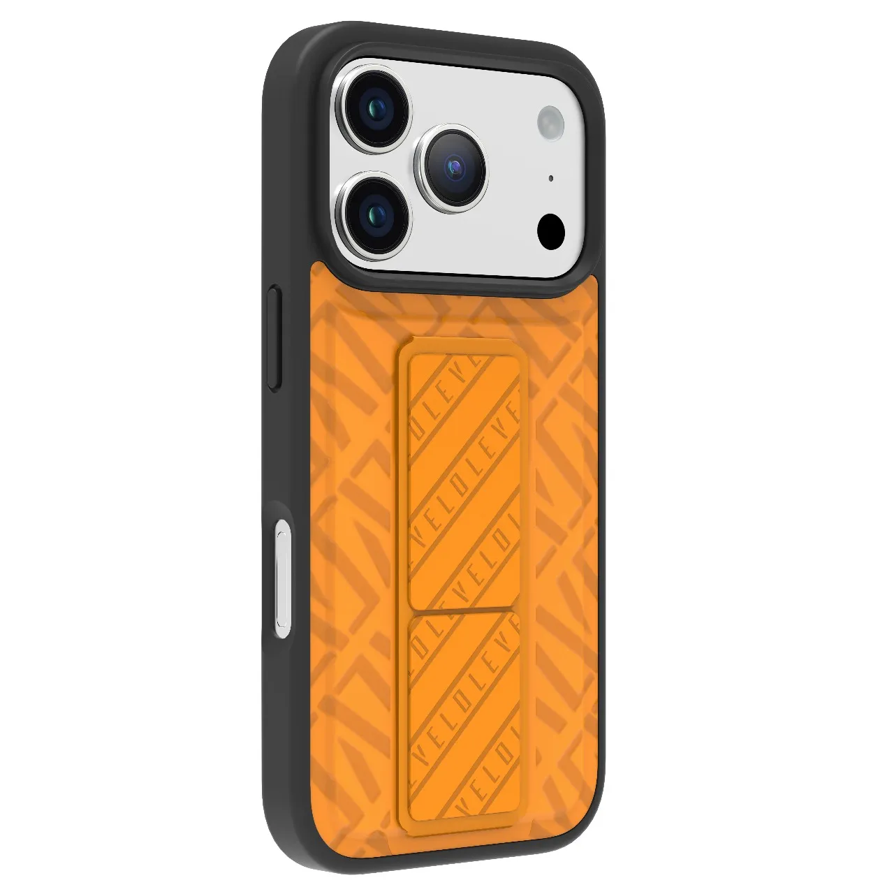 LEVELO MORPHIX CUERO IPHONE 17 PRO MAX GRIPSTAND CASE SUNRISE ORANGE LVLMRPCGIP17PMSORG thumbnail 2