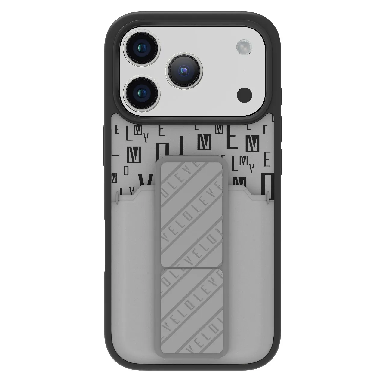 LEVELO MORPHIX IPHONE 17 PRO MAX GRIPSTAND CASE WITH CARD HOLDER CLOUD GREY LVLMRPMGCIP17PCGY thumbnail 2
