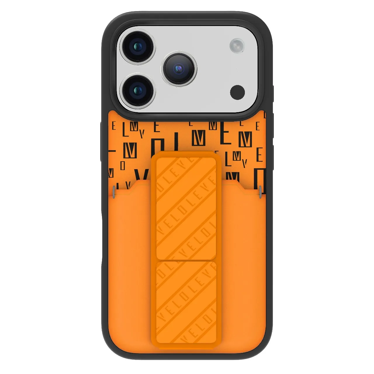 LEVELO MORPHIX IPHONE 17 PRO MAX GRIPSTAND CASE WITH CARD HOLDER SUNRISE ORANGE LVLMRPGCIP17PMSORG thumbnail 2