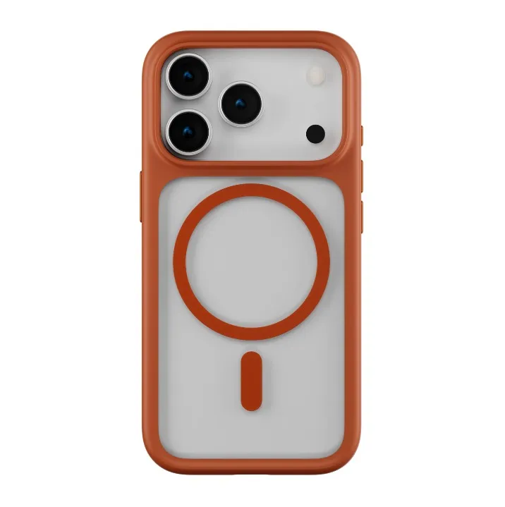 LEVELO SOLO IPHONE 17 PRO MAGSAFE MATTE CASE ORANGE LVLSOLOM17PORG thumbnail 2