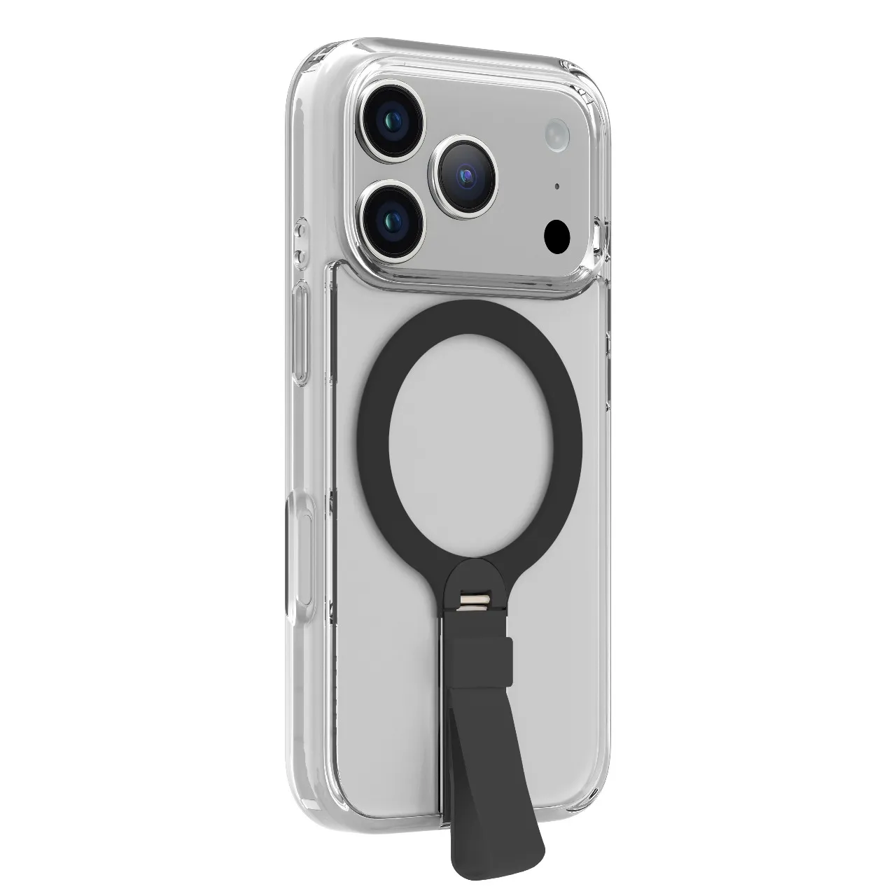 LEVELO SPIRA IPHONE 17 PRO GRIP CASE PHANTOM BLACK LVLSPRC17PPHBK thumbnail 2