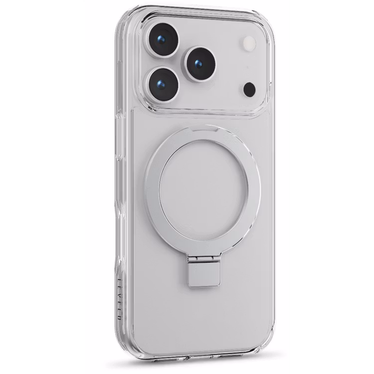 LEVELO VERONA IPHONE 17 PRO MAGSAFE KICKSTAND HYBRID CASE TRANSPARENT LVLVRN17PTR thumbnail 2