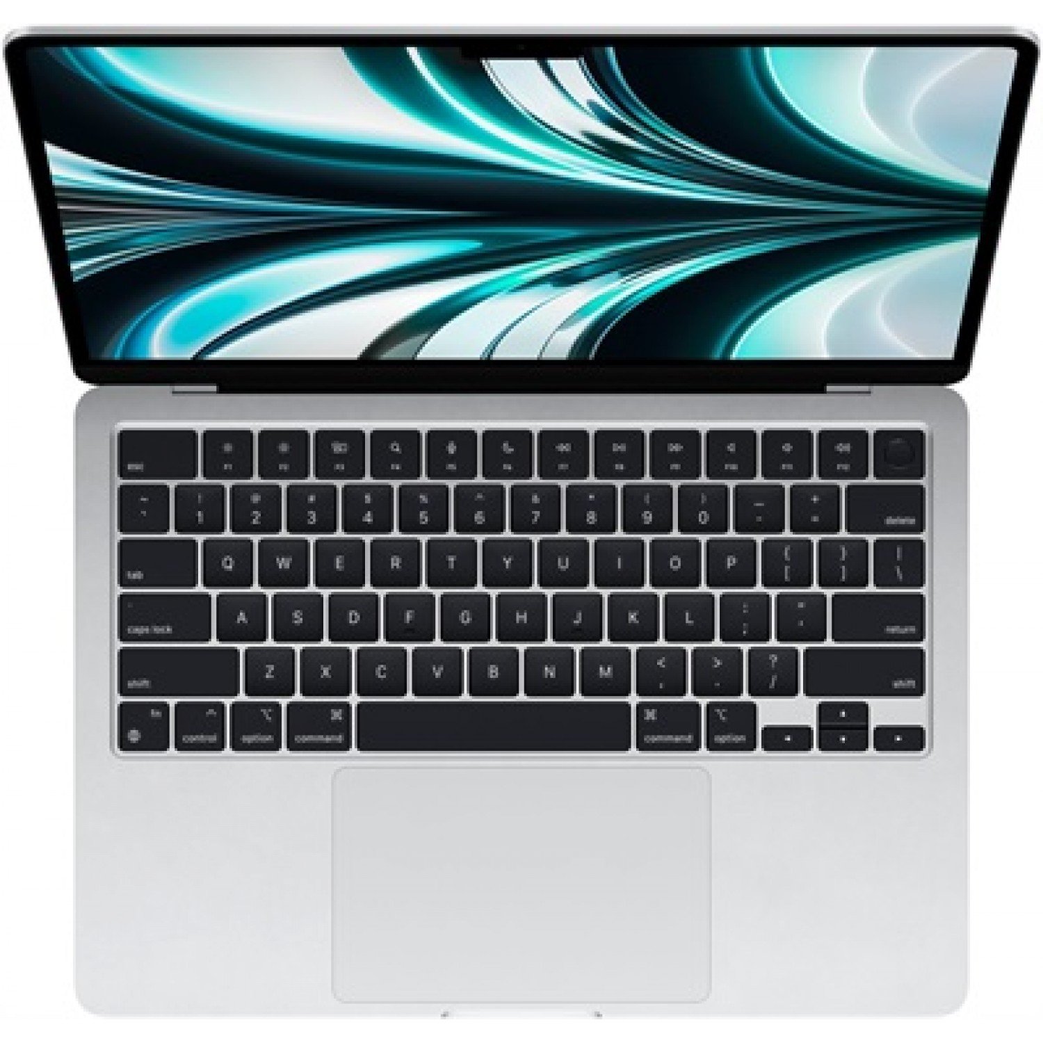 APPLE MACBOOK AIR 13.6 INCH M2 CHIP 8C CPU 10C GPU 8GB 512GB SILVER ARABIC MLY03 thumbnail 2